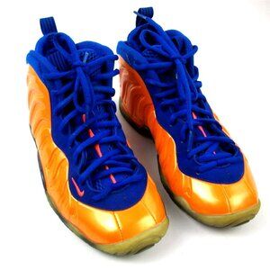 Size 4 - Nike Air Foamposite One Knicks 2014 Great Condition